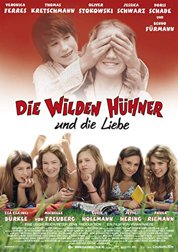 Die wilden Hühner und die Liebe (2007) | original Filmplakat, Poster [Din A1, 59 x 84 cm]
