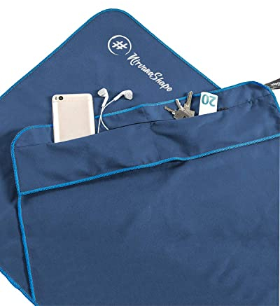 NirvanaShape Fitness-Handtuch | Aus starker Mikrofaser mit Magnet-Clip, stilvoll & funktional | Ultra-saugfähig & kompakt | Dein perfektes Sport-Handtuch fürs Fitnessstudio