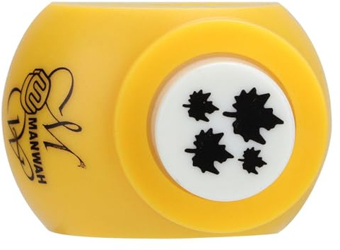 Craft Hole Punch Shapes Set, 8-teilig, Papierstanzer für Scrapbooking und DIY Bastelprojekte, Baumblatt-Design