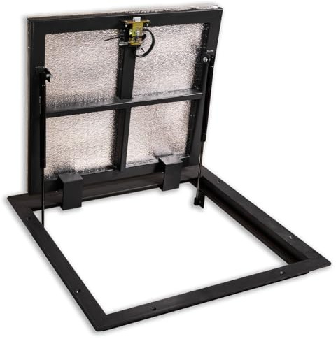 Coperchio Botola 600 mm x 600 mm - Portello da Terra - Botola nel Pavimento - Chiusino Sigillo - Porta Pavimento - Portello Ispezione - Botola Ispezione