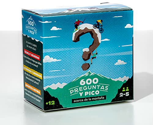 600 PREGUNTAS Y PICO - Acerca de la montaña y los Deportes de Aventura. Aprende Jugando
