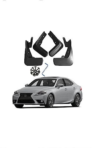 SaVgu Parafango, for Lexus 2014-2021 Paraspruzzi Anteriori e Posteriori Personalizzati modellati Paraspruzzi Paraspruzzi Kit 4 Pezzi Accessori Auto