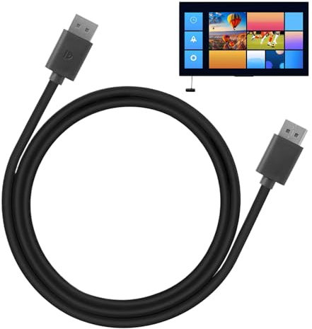 Tanxier Display Port Cable | 4K 2K Graphics Display Port Cable - High Speed 5.9ft Display Port Cable For Video Card Monitor, Game Graphics Cards