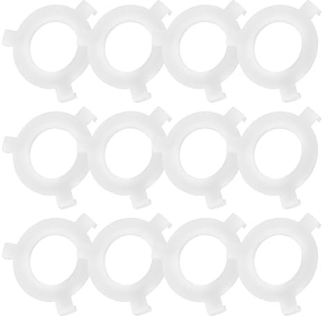 EXHUMKY 20piezas Anillo Adaptador Para Pantalla De Lámpara Unidades Anillo Reductor De Pantalla De Lámpara Para Cambiar Bombillas Luminarias