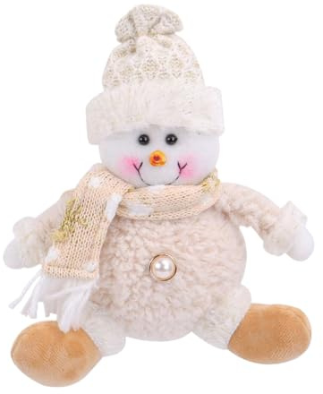 Decorazioni Natalizie Peluche | Pendente Babbo Natale Festa | Decorazioni Morbide Per Le Feste Da Tavolo Per Soggiorno Camera E Davanzali