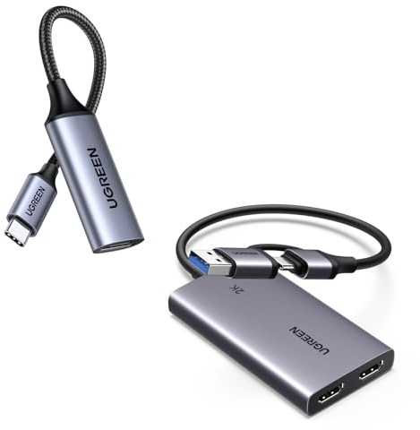 UGREEN USB C to HDMI Adapter 4K@60Hz and HDMI Capture Card