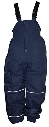 Outburst – pojkar skidbyxor fleece foder vattentät 10 000 mm vattenpelare, mörkblå – 4860850
