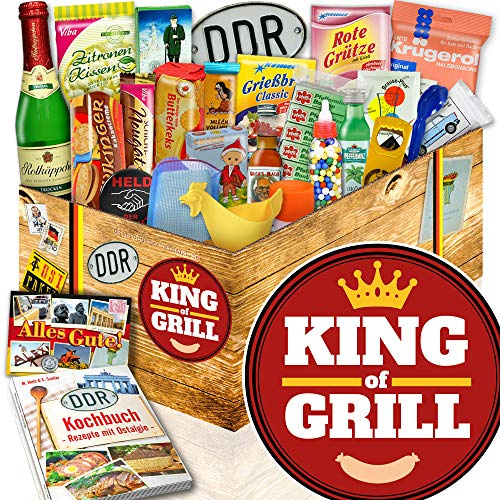 King of Grill/DDR Paket 24tlg. / Geburtstagsgeschenk grillen