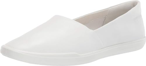 ECCO Damen Loafers, Leder, WeiÃŸ, 40 EU