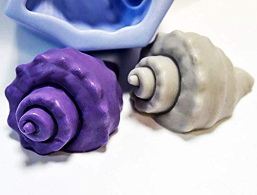 Silikonform in form einer muschel - seife - harz - gips - geburtstagsgeschenk idee - abgüsse - form für bastelzwecke