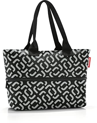 Reisenthel Shopper e1 RJ Umhängetasche Henkeltasche Strandtasche Tasche, Signature Black (7054)