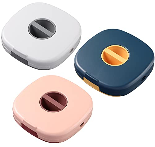 Lot De 3 Boîtes De Rangement Pour Câbles De Données De Téléphone Portable Supports De Câbles Pour Câbles De Charge Enrouleurs De Câbles Gestion Des Câbles Organisateurs De