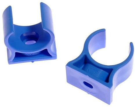 Rohrklemme RKPB 28-F (25 Stück) Ø innen 28-32 mm Rohrclips Rohrhalter Kunststoff