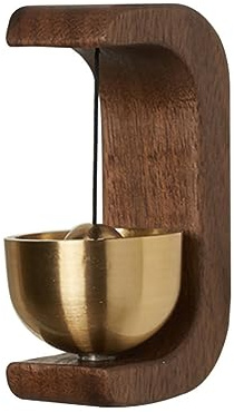 KALWEL, Campanello per porta, campanelli a vento, suoneria ad anello, campane per case, campane per apertura della porta, campanello magnetico per apertura porta, adatto per decorazione di porte e