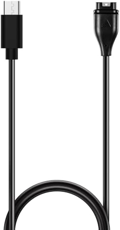 Disscool Replacement Charging Dock Cable Compatible With Garmin Venu 3/Venu 3S/Vivoactiv 5/Tactix7 Amoled/Epix Pro, Type C Cable Charger Stand Smart Watch Accessories(1M/3.3FT)