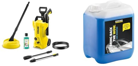 Kärcher K 2 Power Control Home high-pressure washer: Intelligent app support & 5 L Canister Pressure Washer Detergent, Car Shampoo