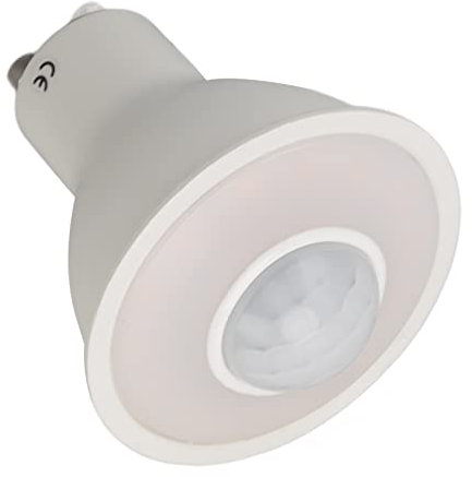 ViaGasaFamido GU10 Lamp Bulb, Motion Sensor Light Bulbs Security Light Warm White for Ceiling Corridor Porch Lamp Warm Light 3000K 5W, Industrial & Scientific