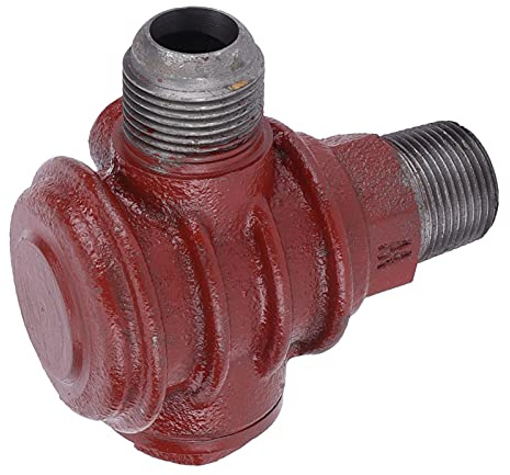 Clapet Anti-retour Haute Performance 3/4 Pouces, Clapet à Bille à Piston Unidirectionnel en Fonte, Accessoire Idéal de Prévention du Reflux pour les Compresseurs d'air