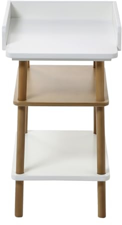 VERTBAUDET Table à Langer poupée en Bois FSC® Blanc TU