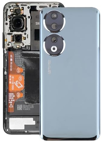 ZORSOME Coperchio posteriore batteria di ricambio con obiettivo fotocamera per Honor 90, copertura posteriore di ricambio per Honor 90 (nero)