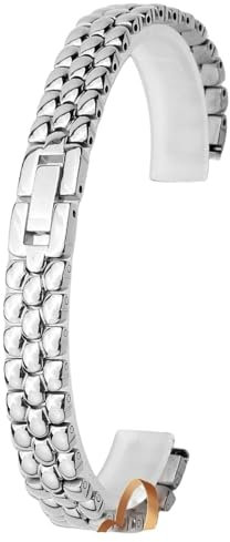 JPXXFM Kleines Zifferblatt, Damenmode, Uhrenkette, Edelstahl-Armband, Ersatzarmband