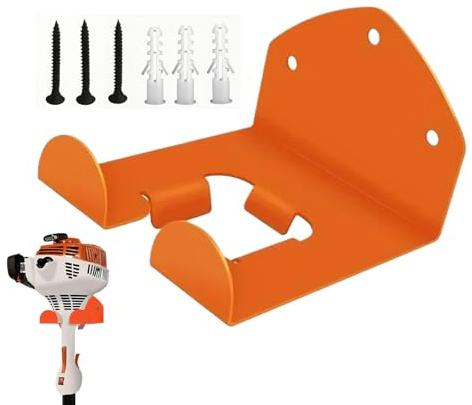 Motorsensen Halterung, Wandhalterung Für Rasentrimmer, String Trimmer Organizer Hanger, Garage Wandhalterung Motorsensen Halterung Wandhalter Für Freischneider, Metall Rasentrimmer AufhäNger