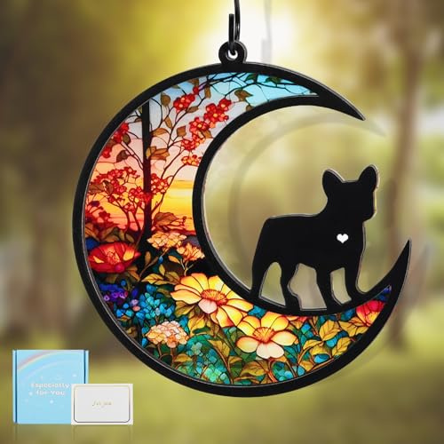 VavoPaw Pet Memorial Suncatcher for Dogs,DIY Name Dog Memorial Suncatcher