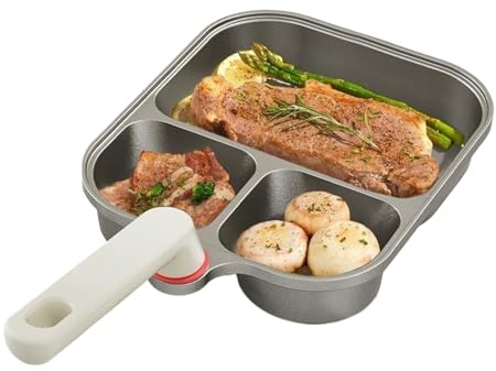 Panqueques, antiadherente, parrilla para hornear bistec arepas – para huevos revueltos, huevos, panqueques y más