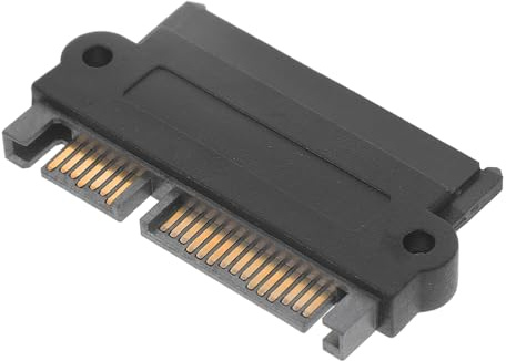 Kisangel Sas to Hard Disk Drive Adapter Converter for Reliable Data Transfer Sleek Black Design Stable Interface Converter for Server and Computer Motherboard Use