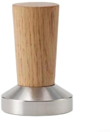 MIKMLYZE 51mm Coffee Tamper Stainless Steel Base Ergonomic Handle