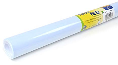 Pastel Poster Paper Display Rolls for School, Nursery, Classroom & Kindergarten Displays: 760mm x 10m rolls (Pastel Blue)