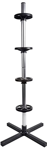HAC24 Felgenbaum für 4 Autoreifen samt Felgen Reifenständer Felgenständer bis 225 mm Reifenbreite Reifenbaum Reifenregal