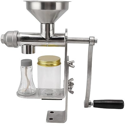 HEEPDD Manual Oil Extraction Device Traditional Oil Press Stainless Stainless Steel Hand Operated Oil Extractor