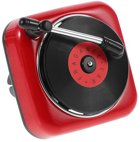 Gatuida Record Player Perfume Clips Air Freshener Aromatherapy Car Perfume Vent Clip Car Fresheners
