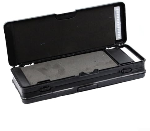 CARMOTTER Karpfenangel-Ausrüstungskasten, Steife Rig Wallet, 6 Schichten, 72 Rigs, PP-Material, 25 x 9 x 4,4 cm, 238g