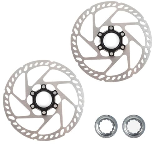 Bremsscheiben Fahrrad Fahrradbremsscheibe Centerlock 160 mm 180 mm 203 mm Rotoren Edelstahl Hydra Bremsscheibe for MTB Rennrad Teil Bremsscheibenbeläge Fahrrad Bremsscheibe (Color : Centerlock 203-20