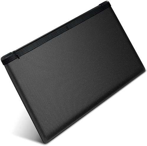HomeGadget Feuerfeste Dokumententasche [ 17 x 28 cm ] - mit extra Aluminium Innenlegierung & wasserfesten Reißverschluss - Tasche bis zu DIN A5