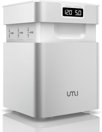UMI 5000W Step Up Voltage 110v to 220v Converter, Heavy Duty Power Converter 110v to 220v, Power Transformer for Large Capacity Equipment, Step Up 110v to 220v - Europe to US Voltage Converter