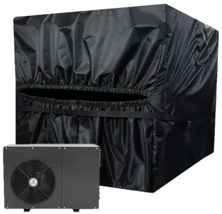 Bvizyelck Pool Heater Winter Cover,Outdoor Pool Equipment Cover - Rainproof Equipment Shade, Swimming Pool Heater Wrap for Most Heaters
