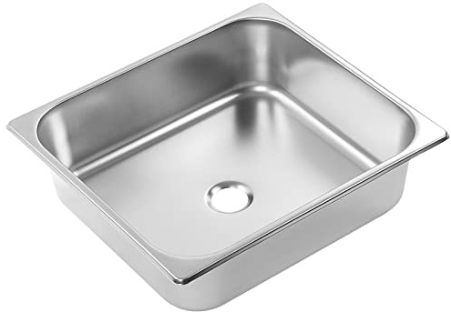 304 Évier de Cuisine en Acier Stainl - Proof Fast Dis Raboté Bol Simple pour RV, Yacht, HORMO