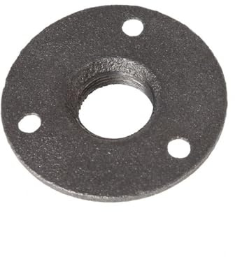 GFDSGRE Flangia 1pc Filettatura BSP Ferro Malleabile Raccordi Montaggio A Parete Pavimento Antico; Flange in ghisa for Utensili Hardware for Pezzi flangiati(DN20)