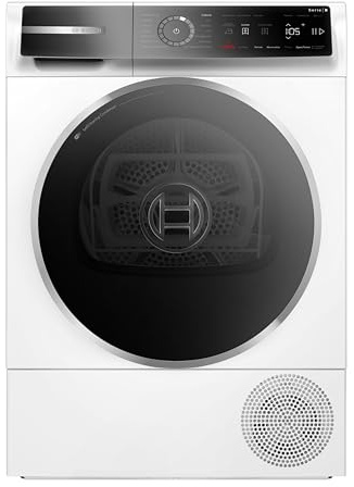 Bosch WQB246C0II Serie 8 Asciugatrice a pompa di calore 9kg Bianco Classe B