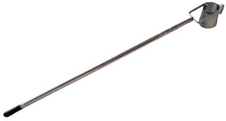 MTNBHH Échantillonneur d'eau en Acier Inoxydable de 1000ml, Tige télescopique, bécher à Pendule Rotatif Flexible de 2 à 7m for la Collecte d'échantillons liquides(1.23~5m)