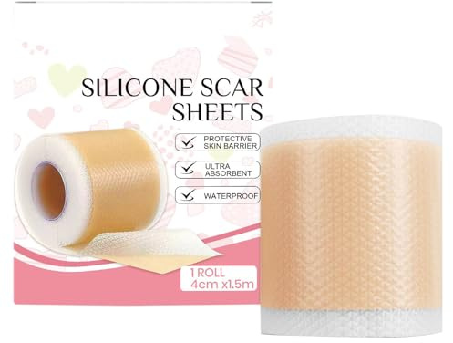 Pansements en gel de silicone - Anti-démangeaisons - Respirant et apaisant - Bandes en silicone - Pour la récupération en cas de brûlures et de blessures - Protection personnelle et confort