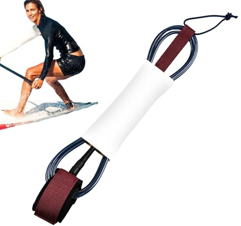 Leash Per Surf Board - Corda Antiscivolo E Leggera Per Tavola Corta | Leash Per La Tavola Da Surf | Per Uomini Donne Ragazzi Ragazze Giovani Adolescenti Stand-Up Paddleboarding Competizione Avventura