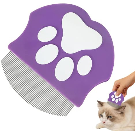 Peigne pour face de chien Brosse multifonction douce et sûre | Démêloir pour chat Brossage , poils longs et courts, chiots et chatons, bain, extérieur, vétérinaire, spa