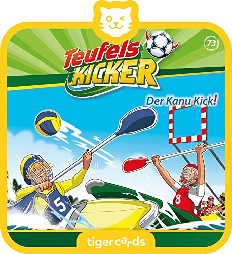 tigermedia tigercard Devil Kicker Episode 73 The Canoe Kick Football Sport Stories Boys Tiger Box Audio Player Audio Play Audio Books Children's Music