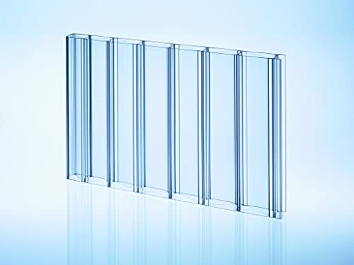 Stegplatte aus Polycarbonat Halgelsicher!, 16mm stark, klar, Steg 2 Fach, 16/32/W Premium Longlife Qualität 980mm x 2500mm