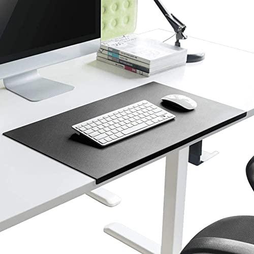 Schreibunterlage Groß PU-Leder Mousepad Schreibenmatte | 70X40cm, Schreibtischunterlage mit Kantenschutz aus Weichem Kunstleder, für Büro/Zuhause,Büro, Büro Wasserdichte Rutschfeste