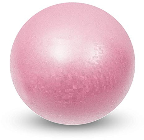 Umerk Gymnastikball Gymnastikball Yoga mit Luftpumpe, Stabilität von starkem und Balanced Anti Burst, Nicht Belege, Fitness, Pilates, Therapie (Color : Pink, Größe : 75cm)